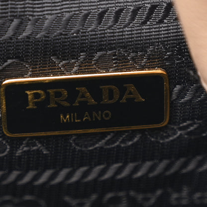 Prada Glace Calfskin Duet Logo Drawstring Shoulder Bag Cammeo 6 of 12