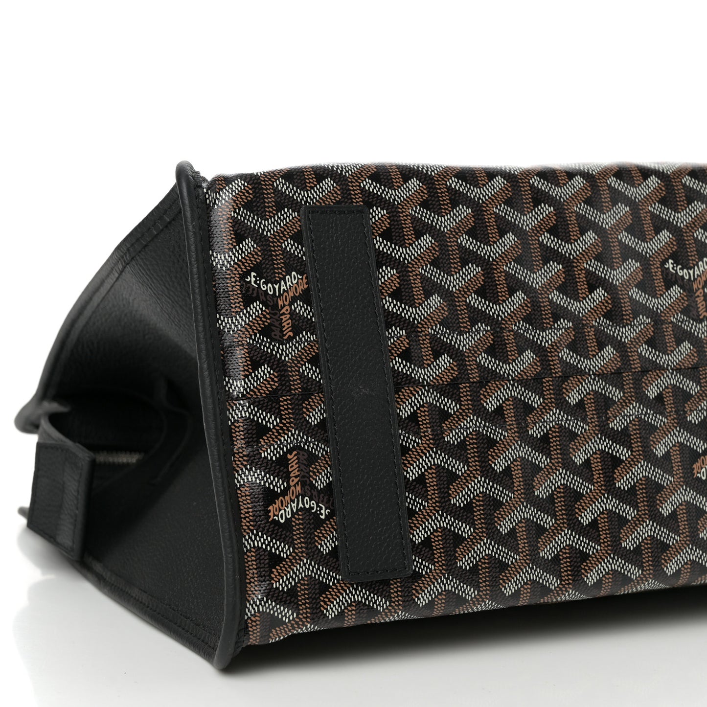 Goyardine Sac Hardy Pet Carrier PM Black