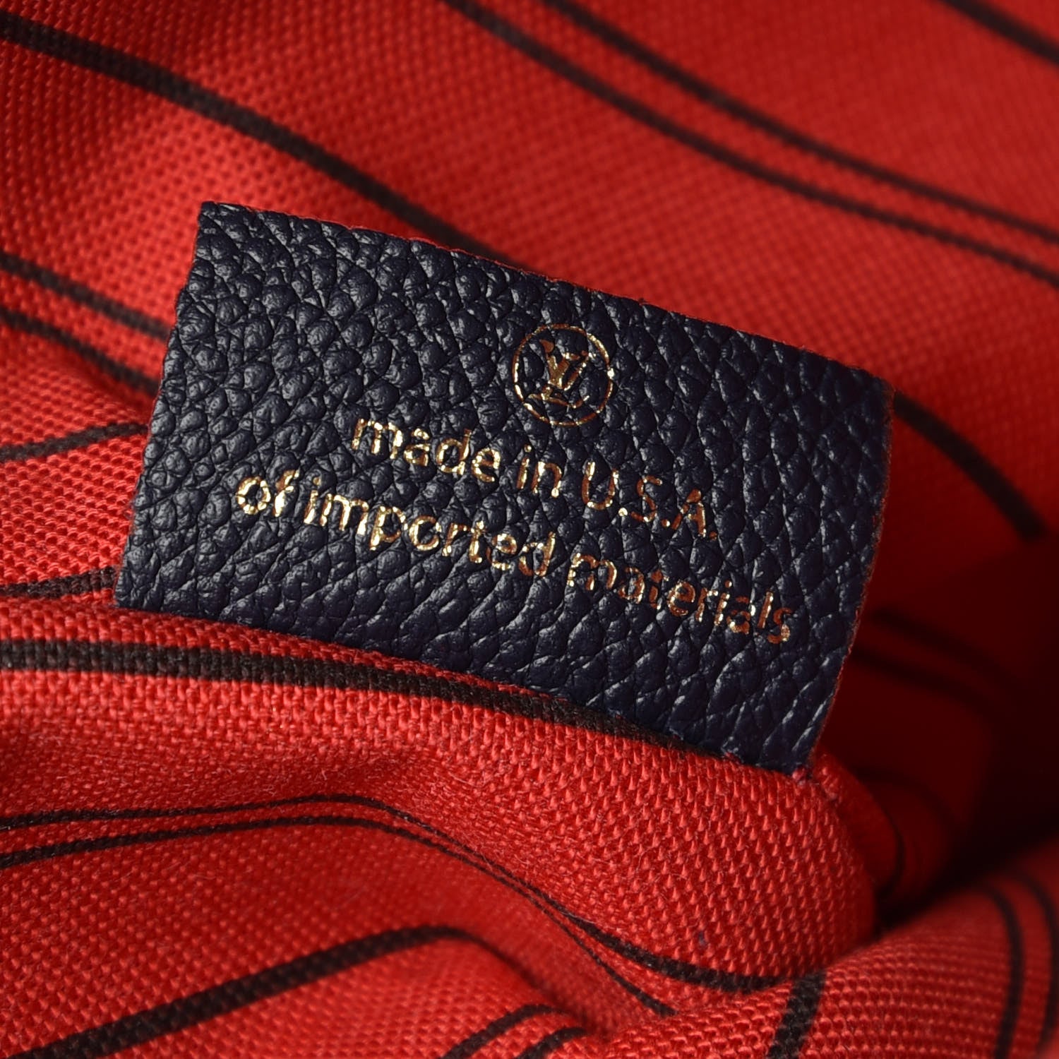 Louis Vuitton Empreinte Pochette Metis Marine Rouge 7 of 8