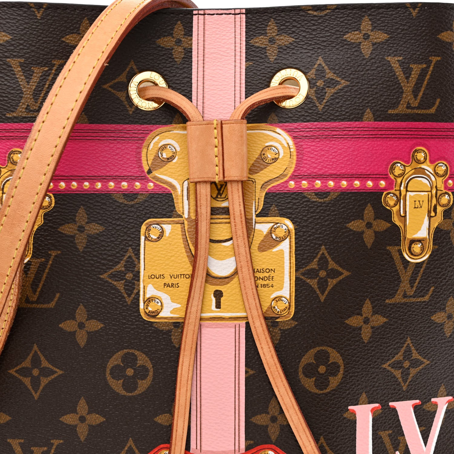 Louis Vuitton Monogram Summer Trunks Neonoe 9 of 13