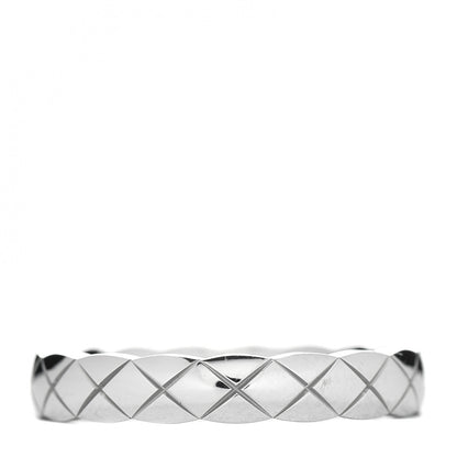Chanel 18K White Gold Mini Coco Crush Ring 48 4.5 3 of 5