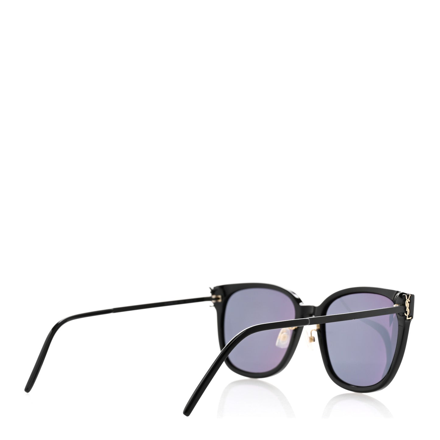 Acetate Metal SL M485 Sunglasses Black