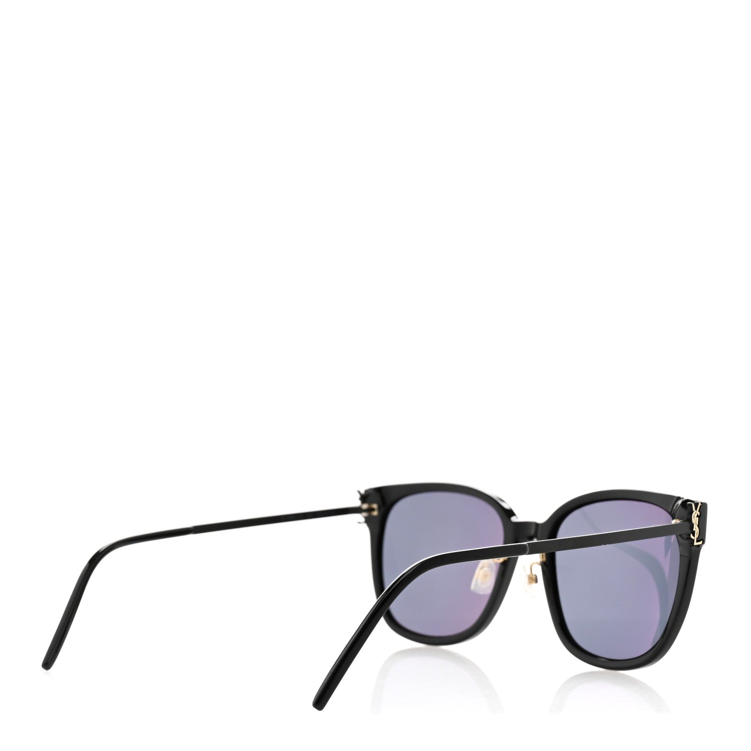 Saint Laurent Acetate Metal SL M485 Sunglasses Black 4 of 8