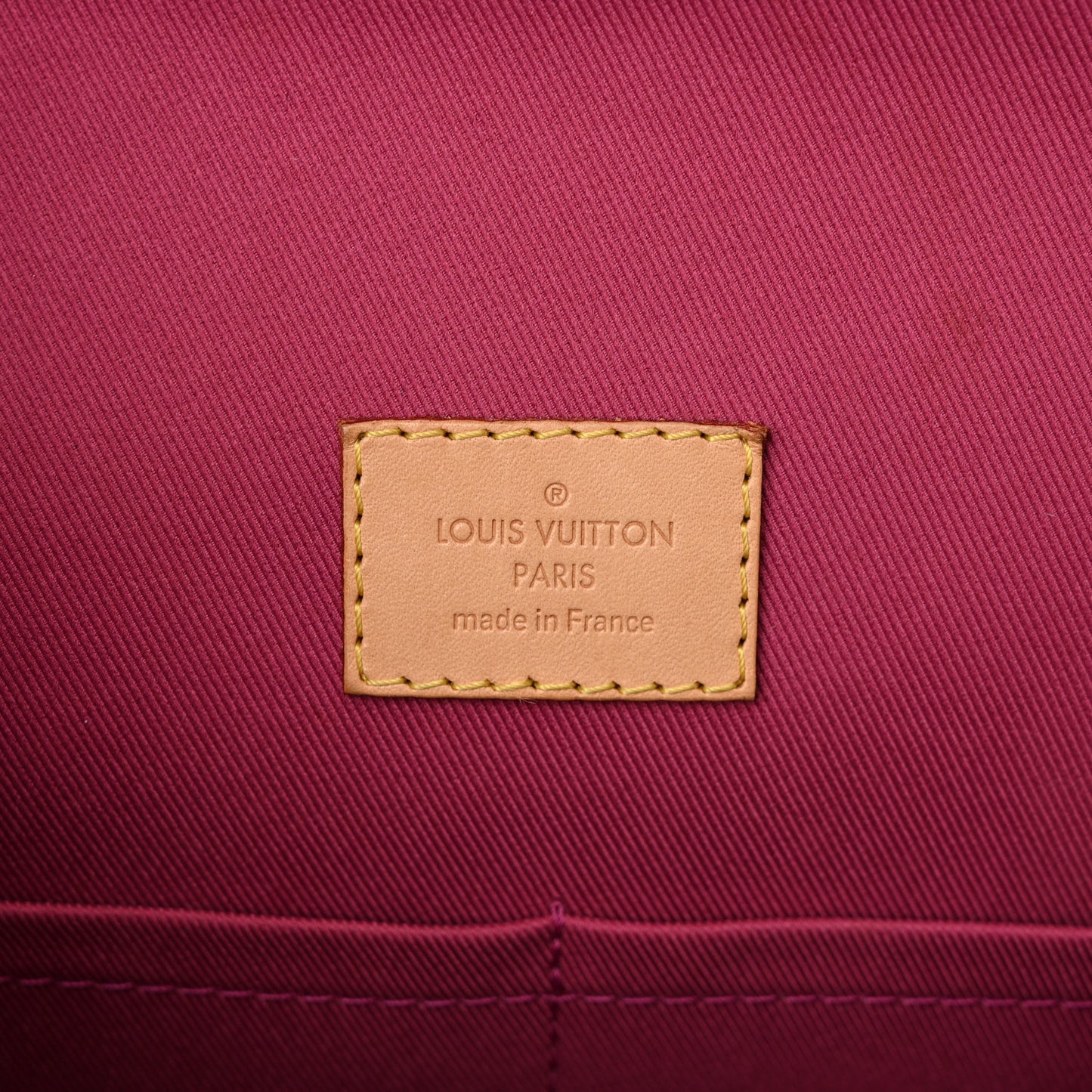 Monogram Cluny BB Bordeaux Fuchsia
