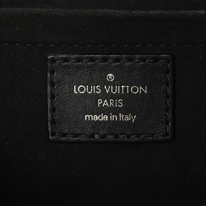 Louis Vuitton Calfskin New Wave Chain MM Black 6 of 9