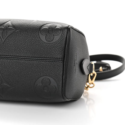 Louis Vuitton Empreinte Monogram Giant Speedy Bandouliere 20 Black 8 of 8
