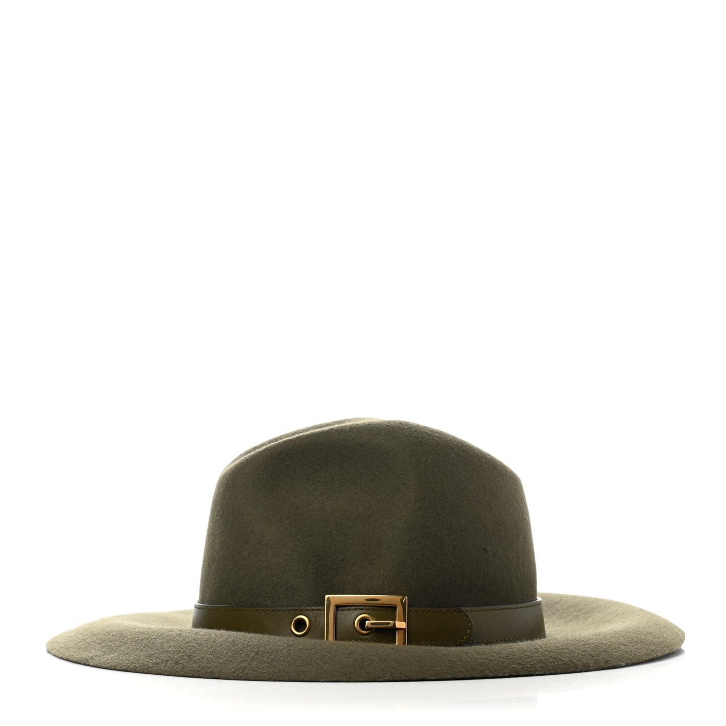 Felt Havana Hat L Olive