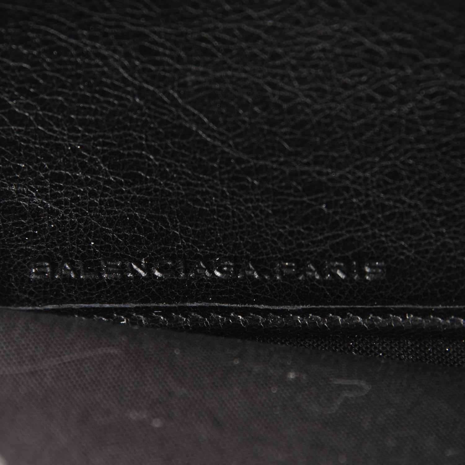 Balenciaga Agneau Classic Hardware Money Wallet Black 6 of 10