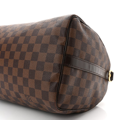 Louis Vuitton Damier Ebene Speedy Bandouliere 30 9 of 10