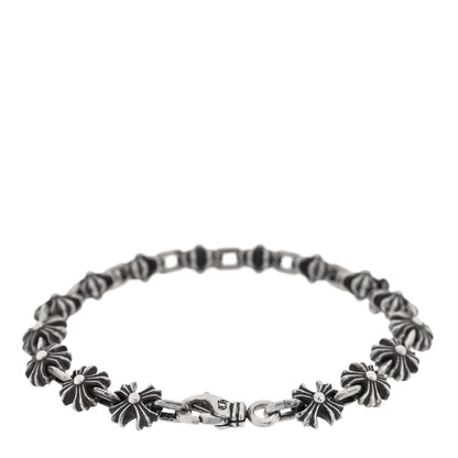 Chrome Hearts Sterling Silver Maltese Cross Link Bracelet 2 of 3