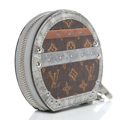 Louis Vuitton Transformed Monogram Time Trunks Micro Boite Chapeau Coin Purse Marron 3 of 6