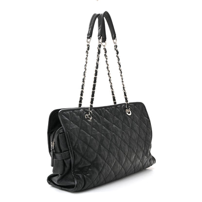 Chanel Caviar Quilted French Riviera Tote Black 3 of 13
