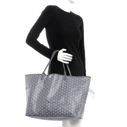 Goyard Goyardine Saint Louis GM Grey 2 of 12