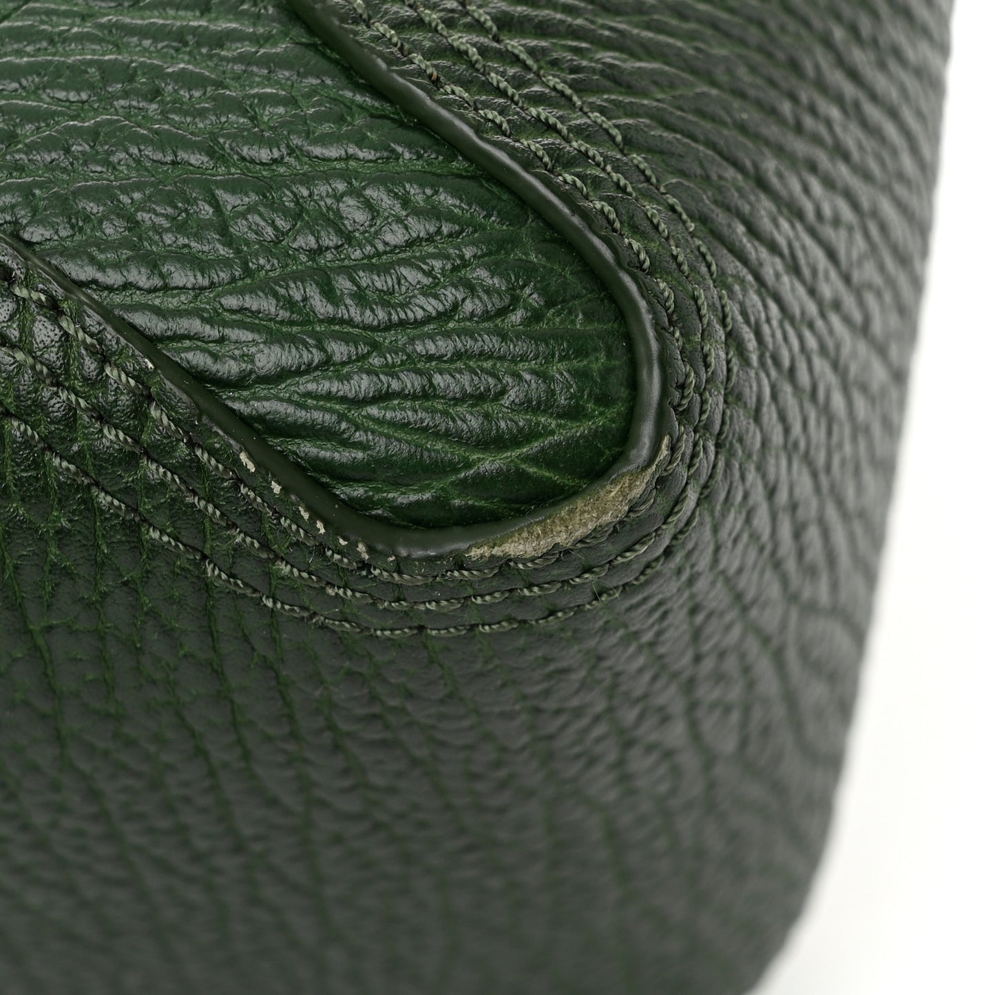 Textured Calfskin Medium Pashli Satchel Jade