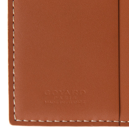 Goyard Goyardine Saint Marc Folding Card Case Black Gold 6 of 7