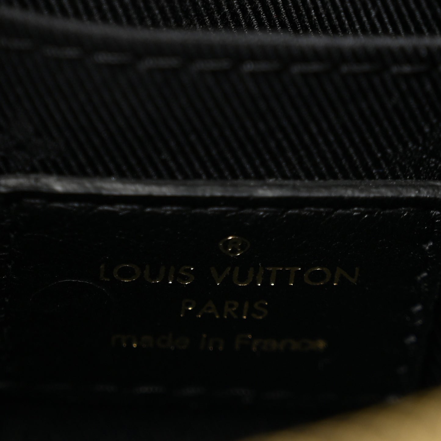 Calfskin Bubblegram Papillon BB Black