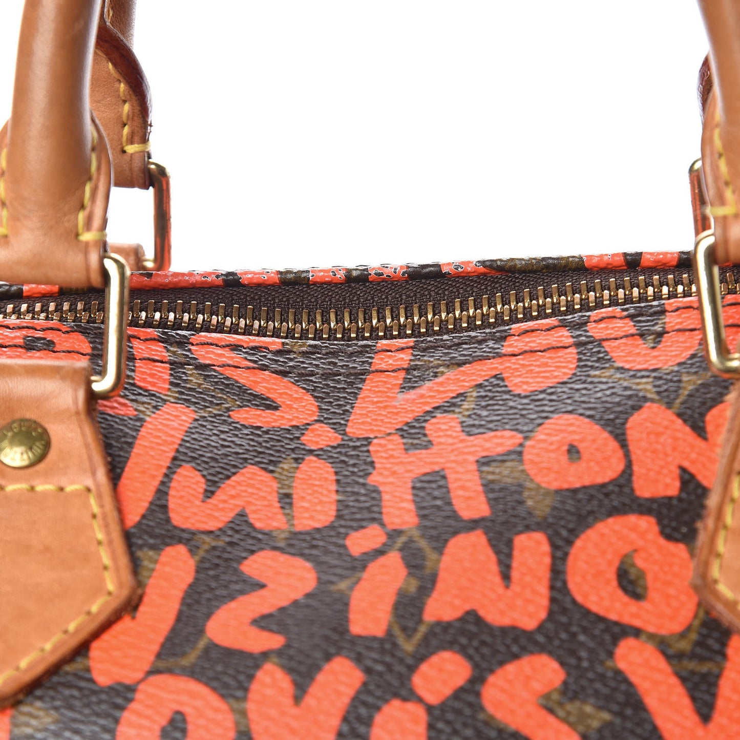 Monogram Graffiti Speedy 30 Orange