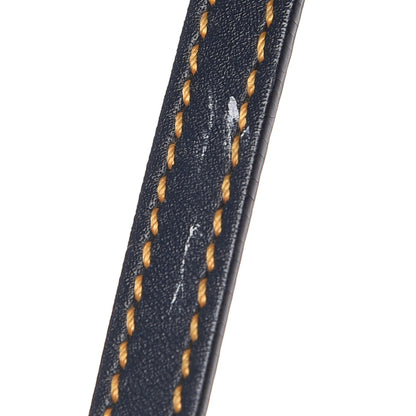 Christian Dior Monogram Mini Saddle Pochette Navy 8 of 8