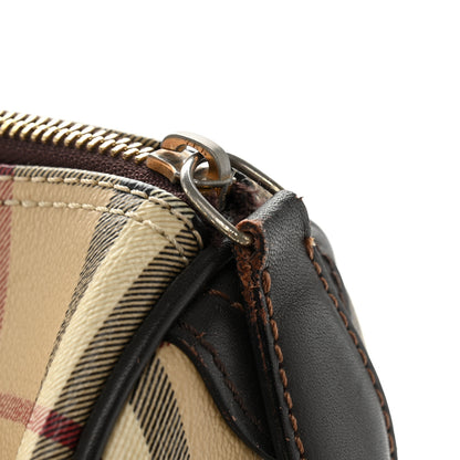 Burberry Haymarket Check Small Chester Bowling Bag Chocolate 23 of 29