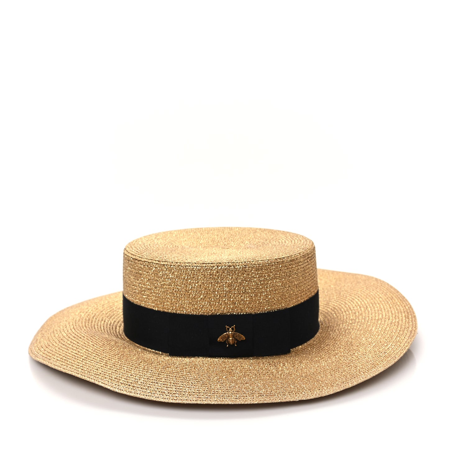 Lame Papier Hat S Black Gold