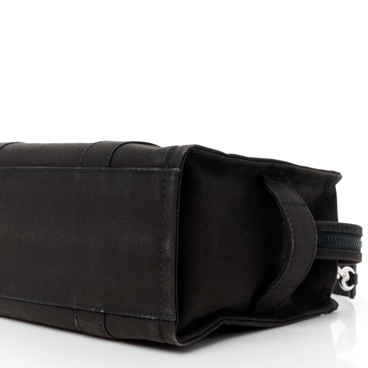 Marc Jacobs Cotton Canvas Small The Traveler Tote Bag Black 11 of 16