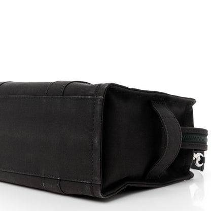Marc Jacobs Cotton Canvas Small The Traveler Tote Bag Black 11 of 16