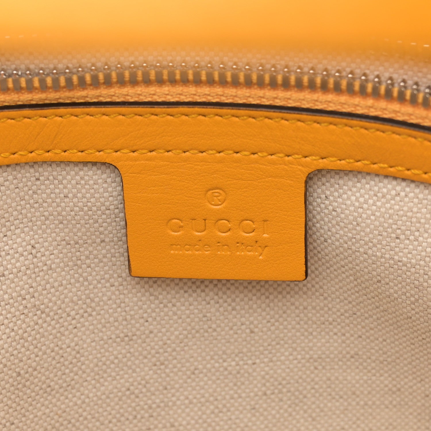 Gucci Calfskin GG Tennis Embossed Tote Bag Crop 6 of 13