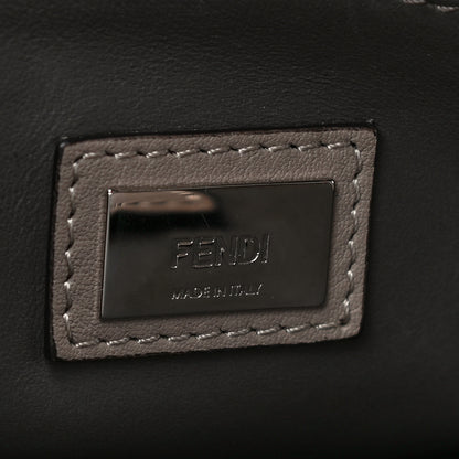 Fendi Vitello Dolce Century Petite 2Jours Tote Tortora Carbone 6 of 11