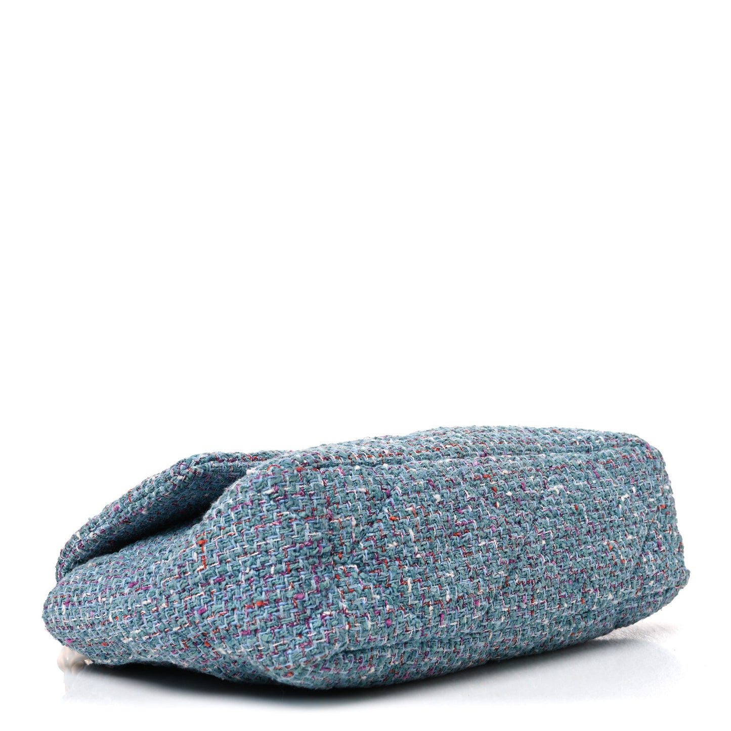 Tweed Quilted Large Chanel 19 Flap Blue Multicolor