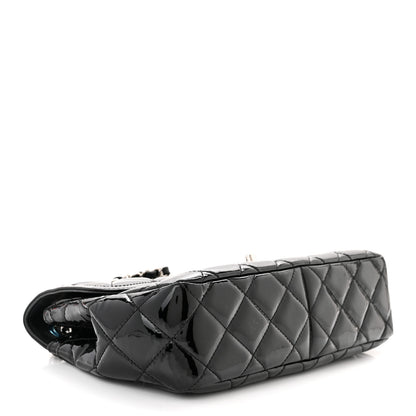 Chanel Patent Quilted Large Coco Shine Flap Black 4 of 10
