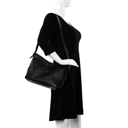 Louis Vuitton Empreinte Carryall PM Black 2 of 8