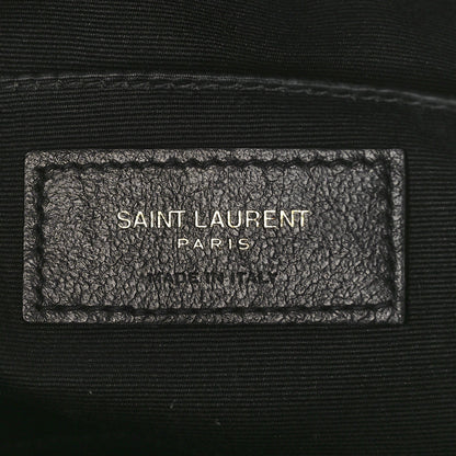 Saint Laurent Calfskin Matelasse Monogram Lou Camera Bag Dark Beige 6 of 8