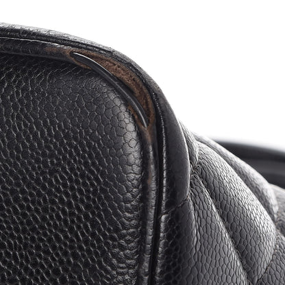 Chanel Caviar Quilted Medallion Tote Black 16 of 19