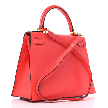 Hermes Epsom Kelly Sellier 28 Rose Jaipur 3 of 14