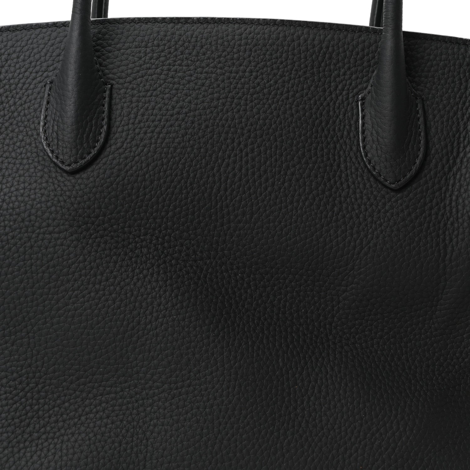 The Row Matte Grained Calfskin Marlo 14 Black 8 of 10