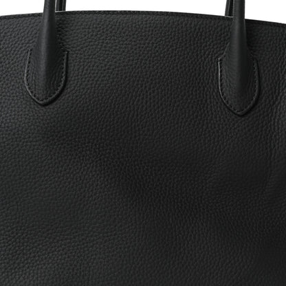 The Row Matte Grained Calfskin Marlo 14 Black 8 of 10
