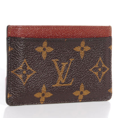 Louis Vuitton Monogram Simple Card Holder Wallet 3 of 7