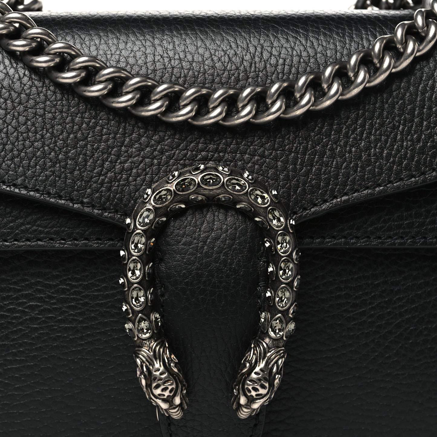 Calfskin Mini Dionysus Shoulder Bag Black