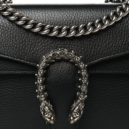 Gucci Calfskin Mini Dionysus Shoulder Bag Black 8 of 10