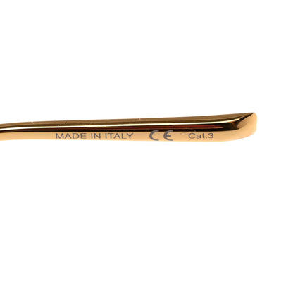 Saint Laurent Metal Cat Eye SL536 Sunglasses Gold 5 of 8