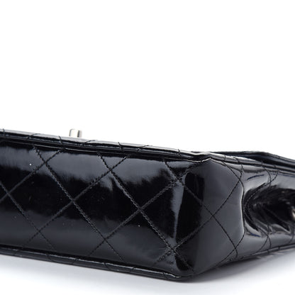 Chanel Patent Quilted Medium Single Flap Bag Black 9 of 9