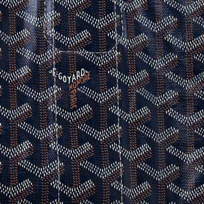 Goyard Goyardine Reversible Belharra Navy Gold 14 of 15