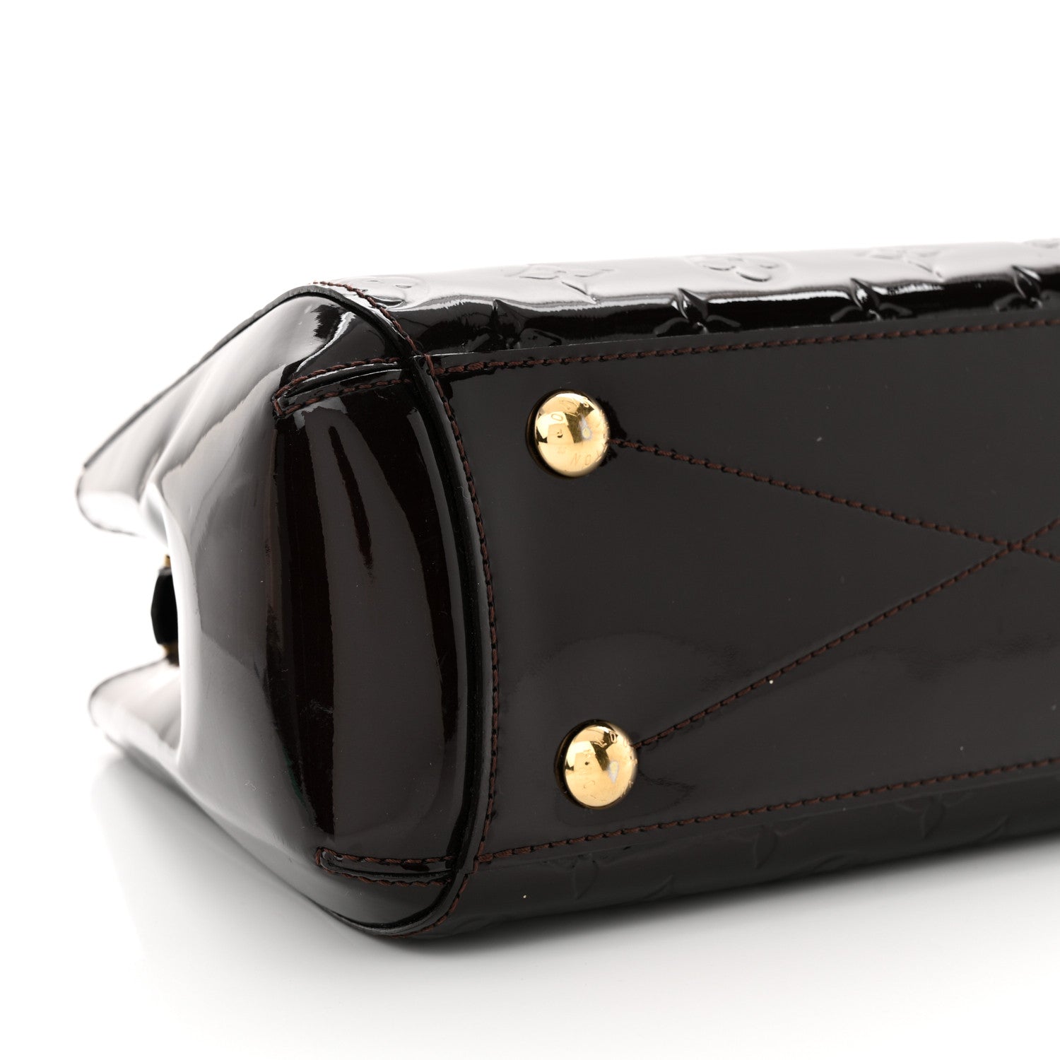 Louis Vuitton Vernis Montaigne BB Amarante 9 of 10