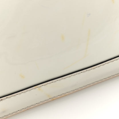 Louis Vuitton Patent Monogram Alma Mini Snow 10 of 11