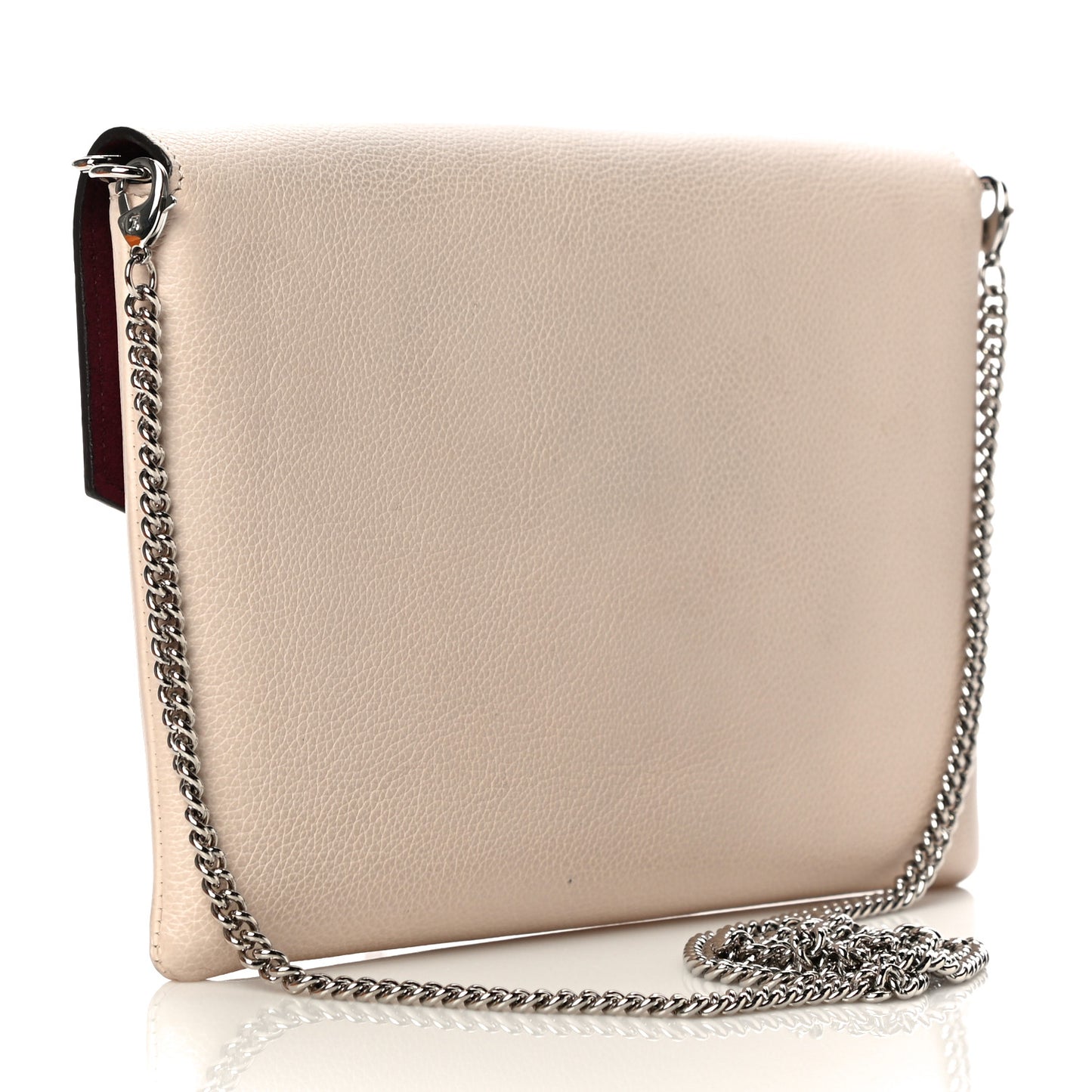 Soft Calfskin My Lockme Pochette Rose Silk Quartz