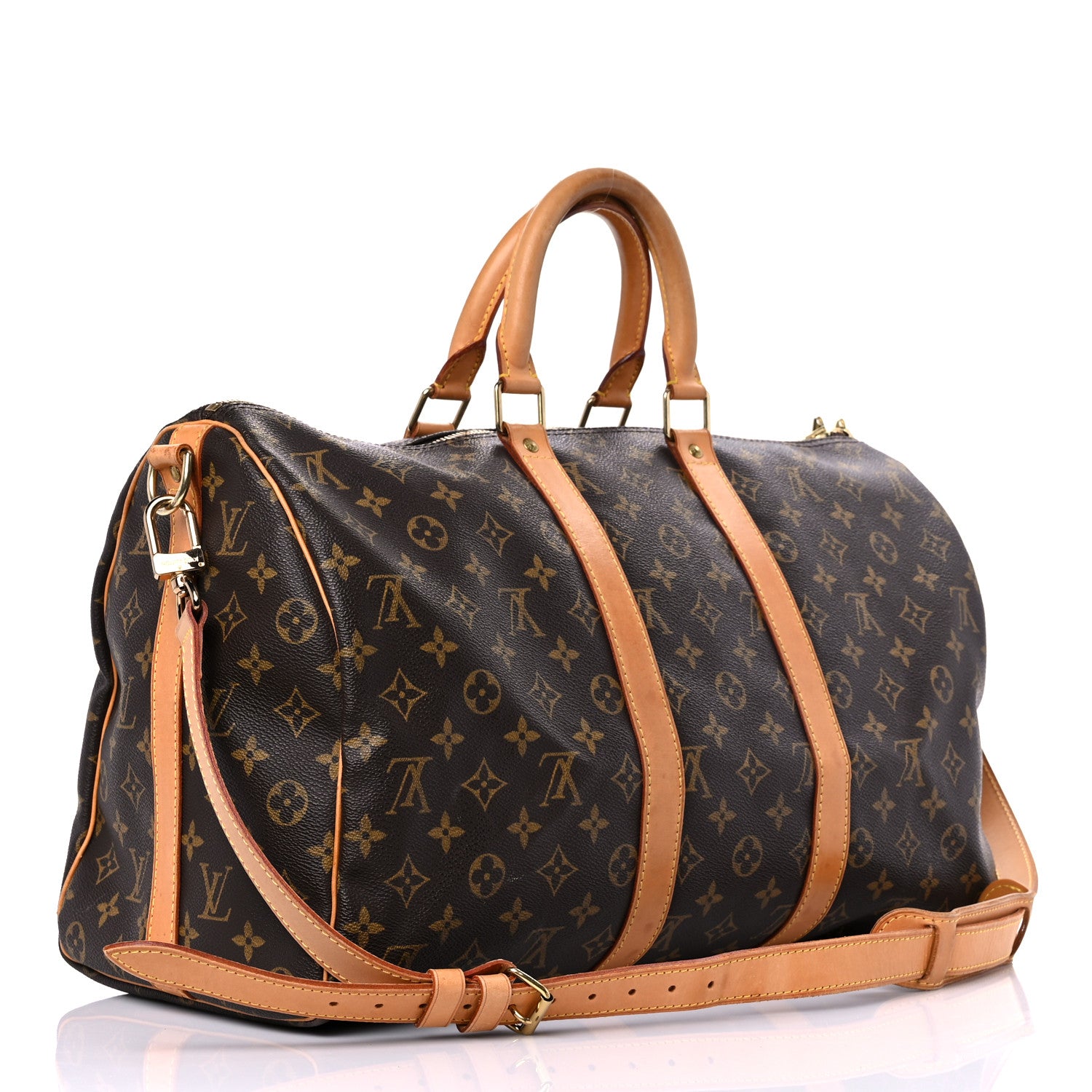 Louis Vuitton Monogram Keepall Bandouliere 45 3 of 37