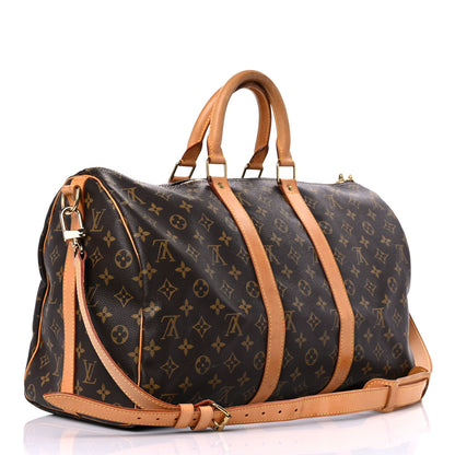 Louis Vuitton Monogram Keepall Bandouliere 45 3 of 37