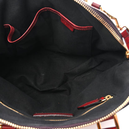 Burberry Bridle Calfskin House Check Small Orchard Bowling Bag Deep Claret 5 of 14