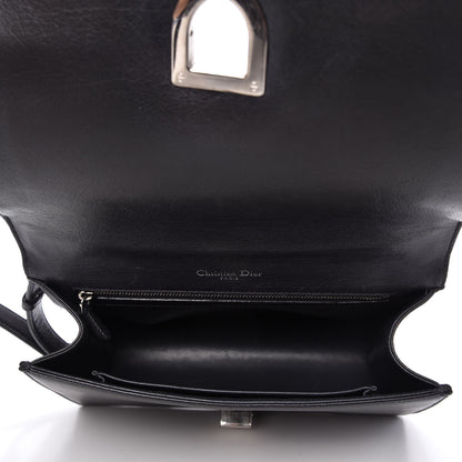 Christian Dior Grained Calfskin Medium Diorama Flap Bag Black 5 of 10