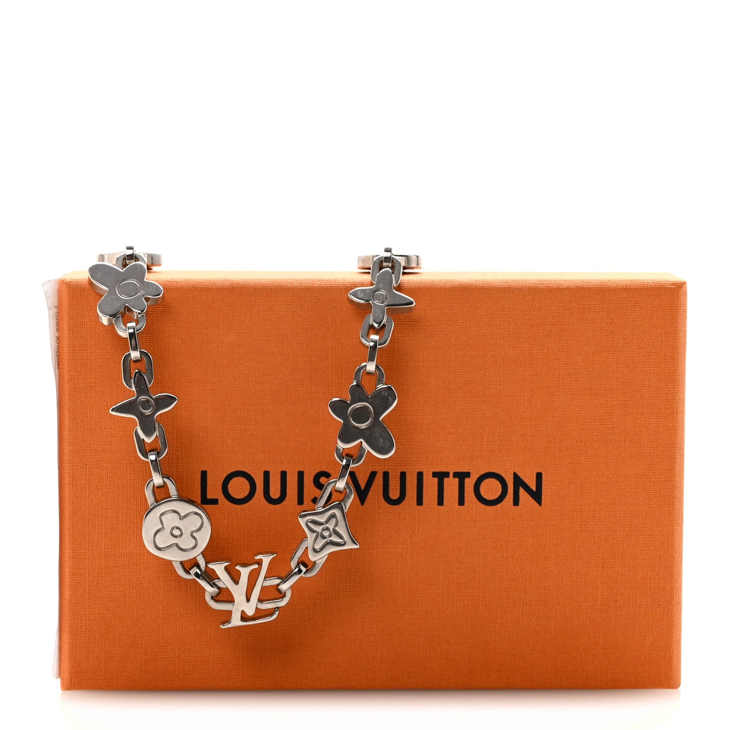 Metal Craggy Necklace Silver